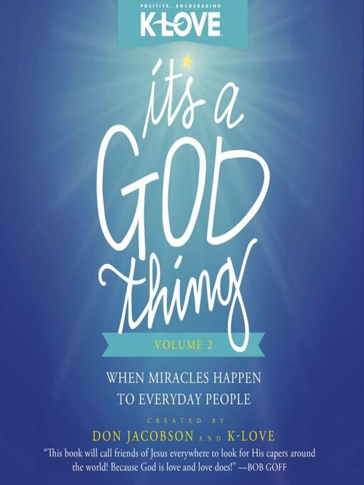 Title details for It's a God Thing Volume 2 by Don Jacobson - Wait list